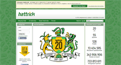 Desktop Screenshot of pl.hattrick.org