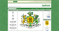 Desktop Screenshot of he.hattrick.org