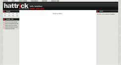 Desktop Screenshot of hattrick.hr