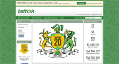 Desktop Screenshot of es.hattrick.org
